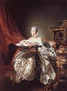 Francois-Hubert Drouais Madame de Pompadour oil painting artist